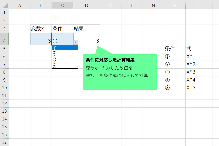 Excel仕事術 数式に変数を用いる方法 2007